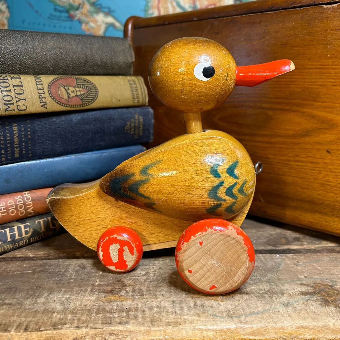 Wooden Duck Pull Toy